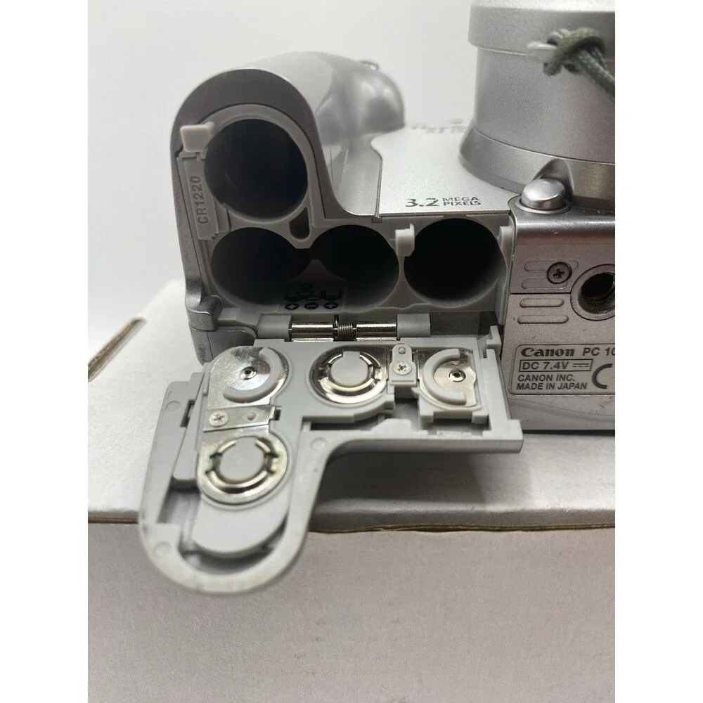 Canon PowerShot S1 IS 3.2MP Digital Camera 10x Optical Zoom w/ Strap Tested